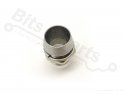 LED fitting/armatuur 5mm metaal chrome